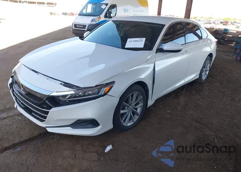 2021 Honda Accord Lx из США, поврежденный, VIN 1HGCV1F14MA055461